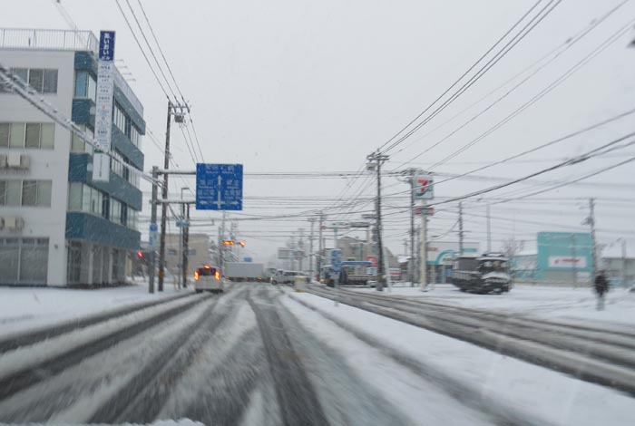 webnews今朝の北見／とん田通り、国道39号交差点