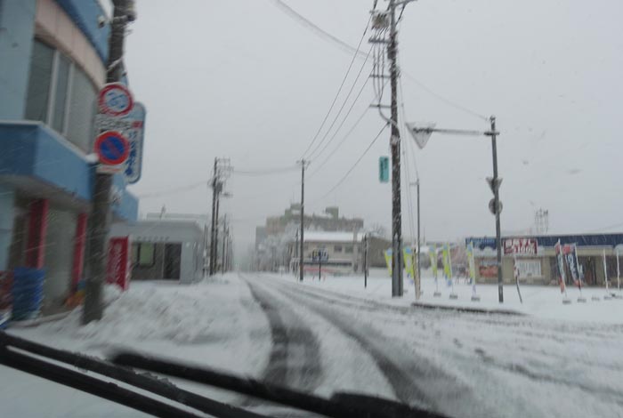 webnews今朝の北見／北３条通り、松浦水産前