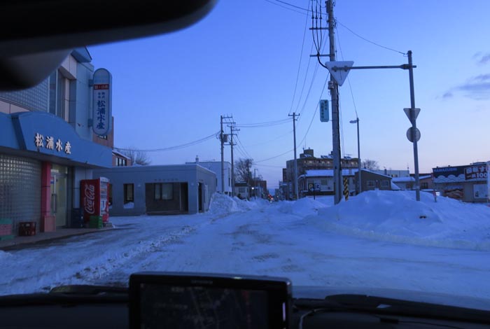 webnews今朝の北見／北３条通り、松浦水産前