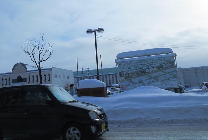 webnews今朝の北見／北見駅前広場は整備中