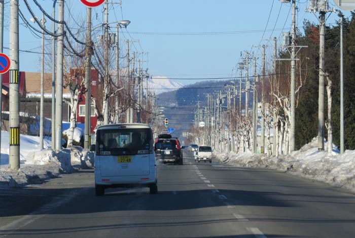 webnews今朝の北見／ビジネス旅館寳荘前