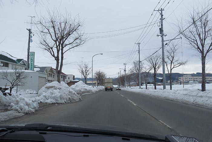 webnews今朝の北見／南岸通り、川沿町