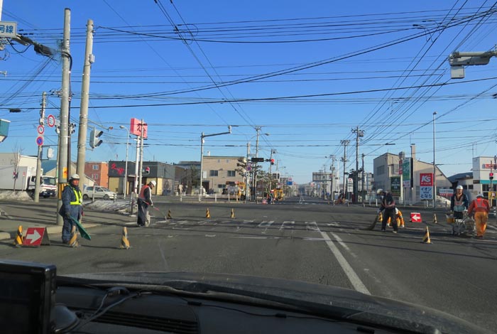 webnews今朝の北見／とん田通り、国道39号交差点