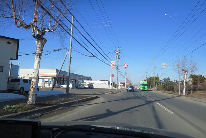 webnews今朝の北見／末広町のセイコーマート前
