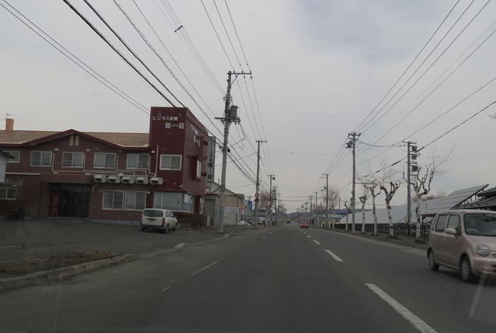 webnews今朝の北見／ビジネス旅館寳荘前