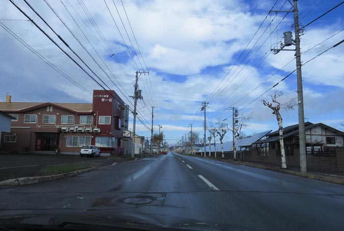 webnews今朝の北見／ビジネス旅館寳荘前