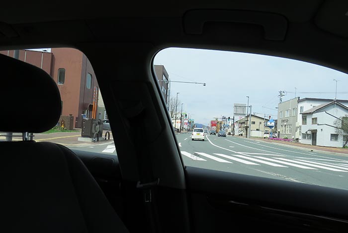 webnews今朝の北見／五差路から左は石北峠・旭川・札幌方面