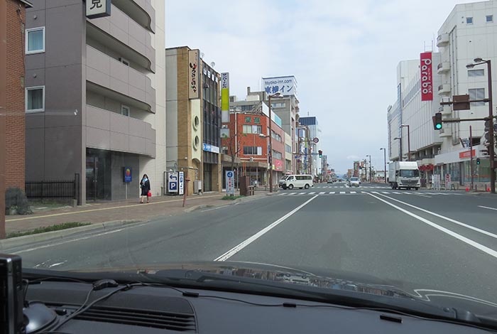 webnews今朝の北見／国道39号、大通り西２丁目交差点