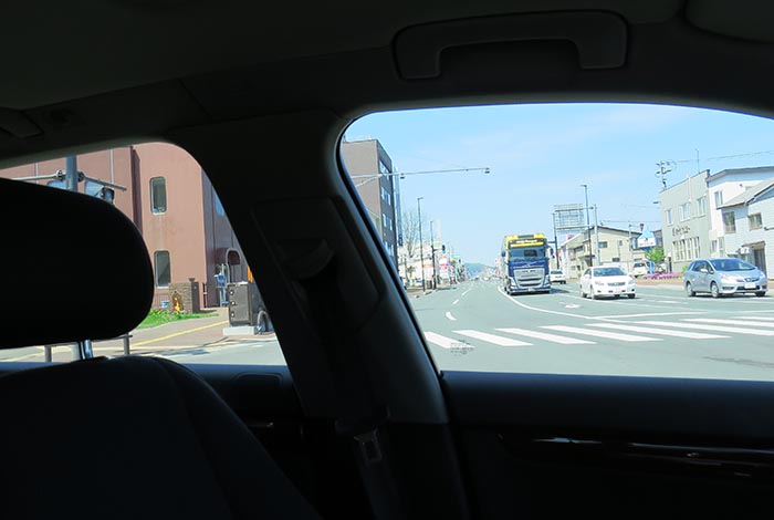 webnews今朝の北見／五差路から左は石北峠・旭川・札幌方面