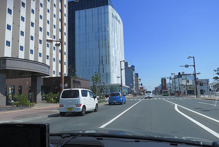 webnews今朝の北見／国道39号、大通り西１丁目