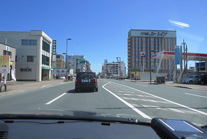 webnews今朝の北見／国道39号、大通りの西４丁目通り交差点