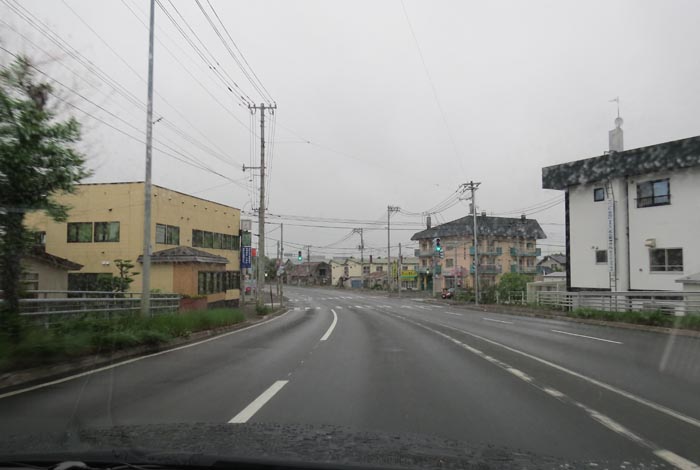 webnews今朝の北見／無加川橋を渡り南大通り交差点方向
