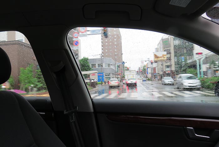 webnews今朝の北見／駅前交差点から左は中央通り側