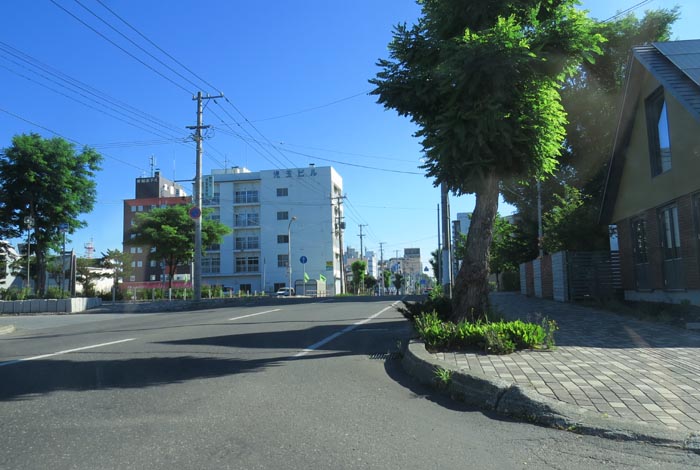 webnews今朝の北見／パレスビル方向