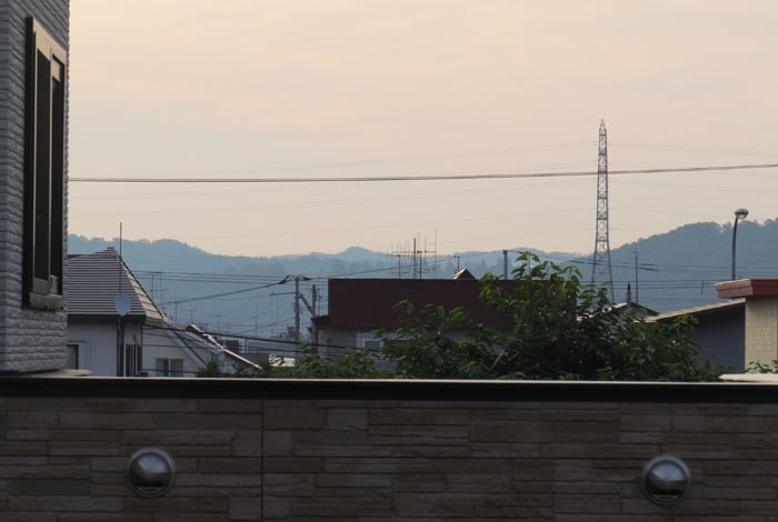 webnews今朝の北見／東の空