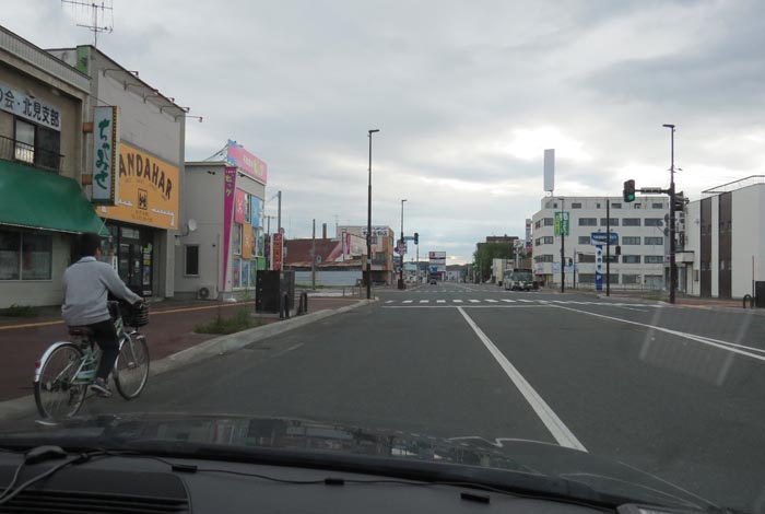 webnews今朝の北見／本町の北４条通り交差点