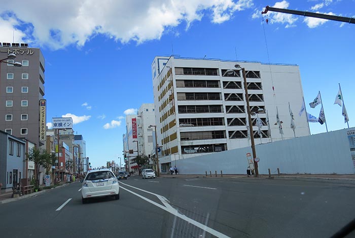 webnews今朝の北見／北見市役所新庁舎工事現場