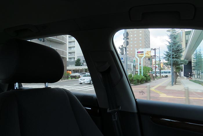 webnews今朝の北見／駅前交差点から左は中央通り側