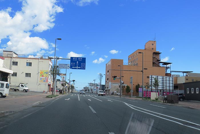 webnews今朝の北見／仁頃通り交差点