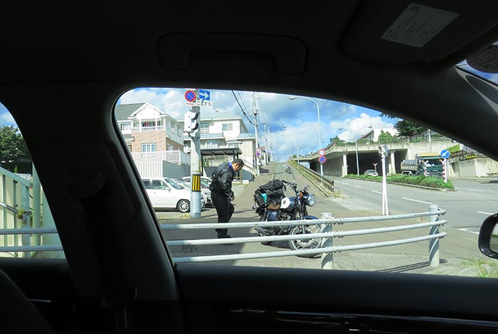 webnews今朝の北見／東９丁目歩道橋の交差点から左