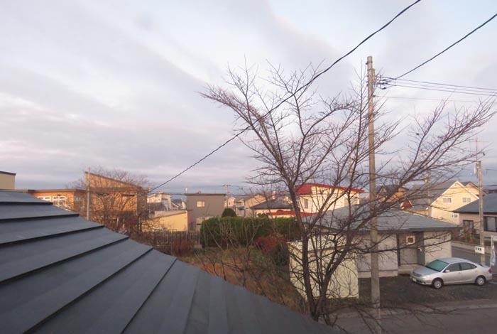 webnews今朝の北見／西の空