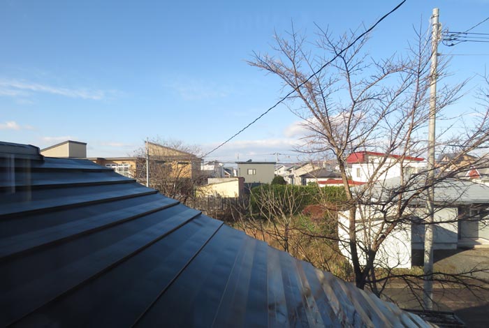 webnews今朝の北見／西の空