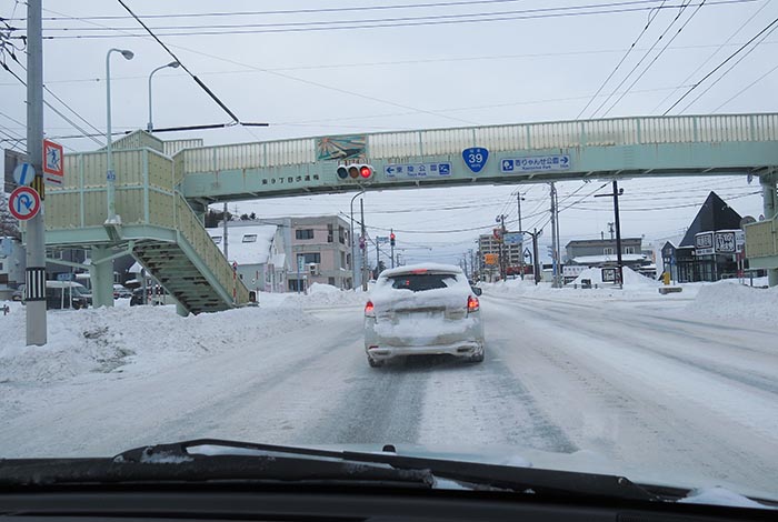 webnews今朝の北見／大通り東９丁目歩道橋
