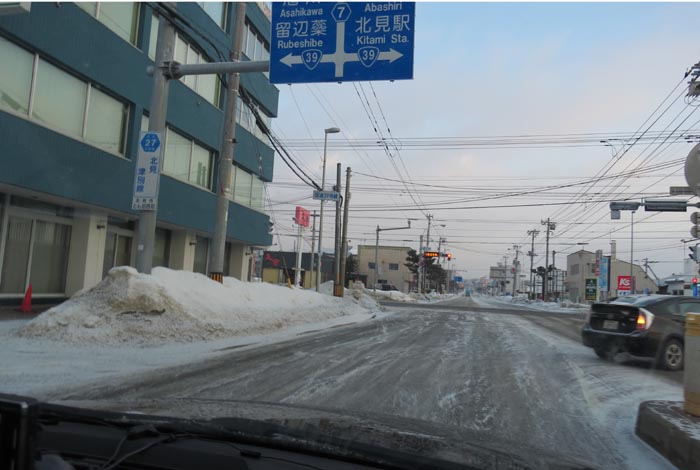 webnews今朝の北見／とん田通り、国道39号交差点