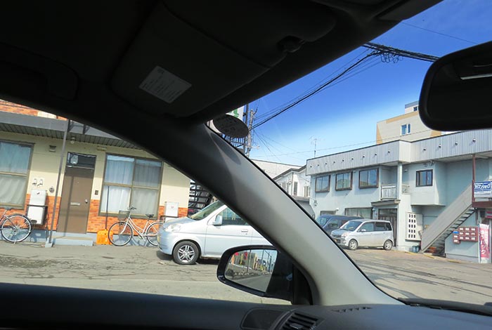 webnews今朝の北見／建物の陰に北見工業大学