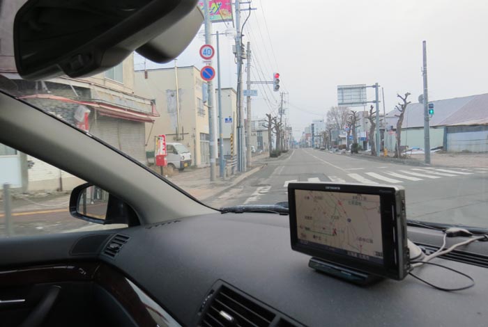 webnews今朝の北見／交差点から北４条通り側のパレスビル方向