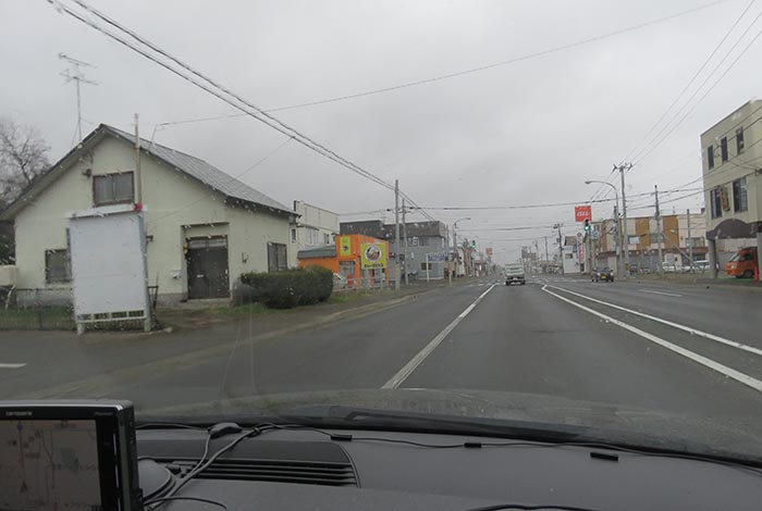 webnews今朝の北見／大町のムラカミ薬局前