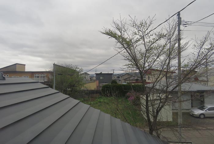webnews今朝の北見／西の空