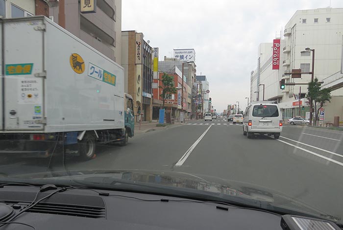 webnews今朝の北見/国道39号、大通り西2丁目交差点