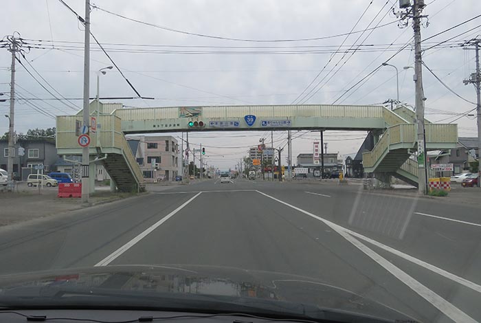 webnews今朝の北見/大通り東9丁目歩道橋