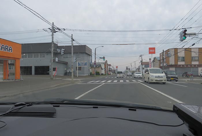 webnews今朝の北見/大町のムラカミ薬局前