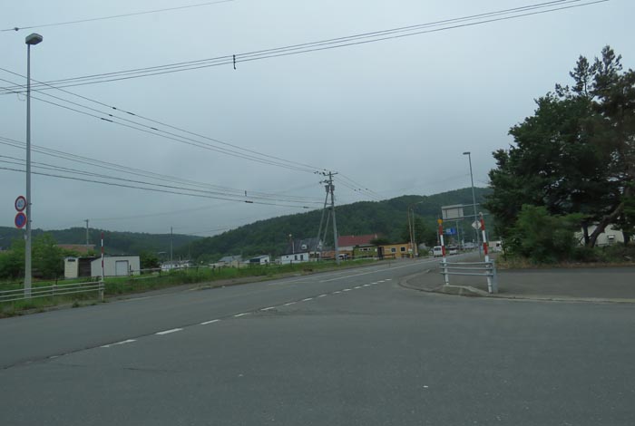 webnews今朝の北見／交差点から右は、津別・訓子府・置戸方面