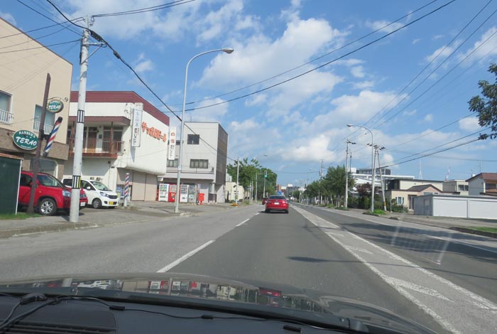 webnews今朝の北見／常盤通り、さかい商店前から北見市民会館方向