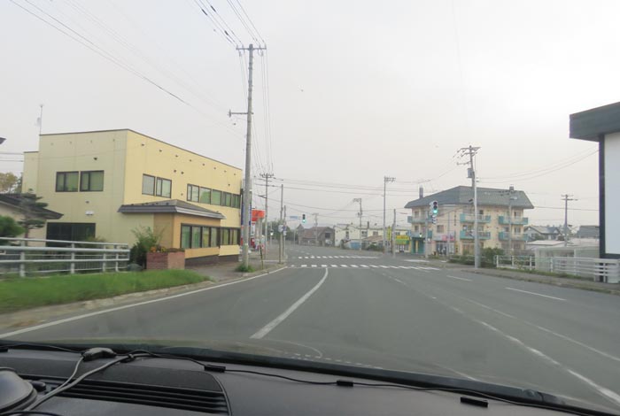 webnews今朝の北見／無加川橋を渡り南大通り交差点方向