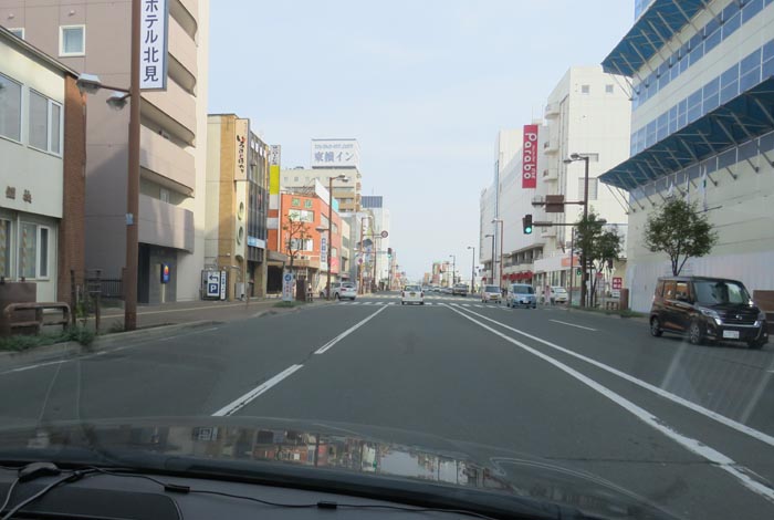 webnews今朝の北見/国道39号、大通り西2丁目交差点