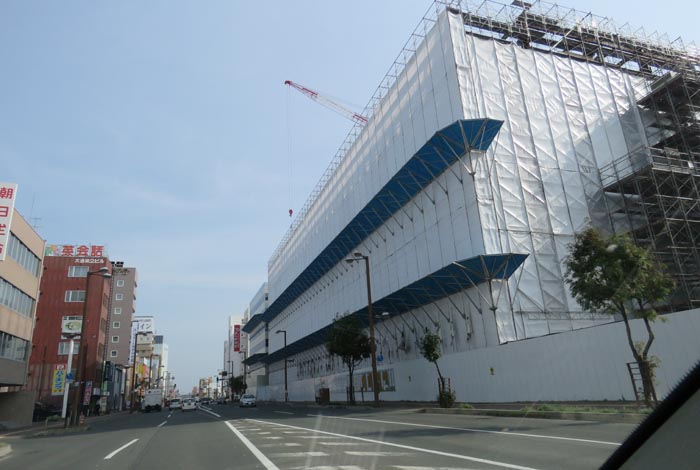 webnews今朝の北見/北見市役所新庁舎工事現場