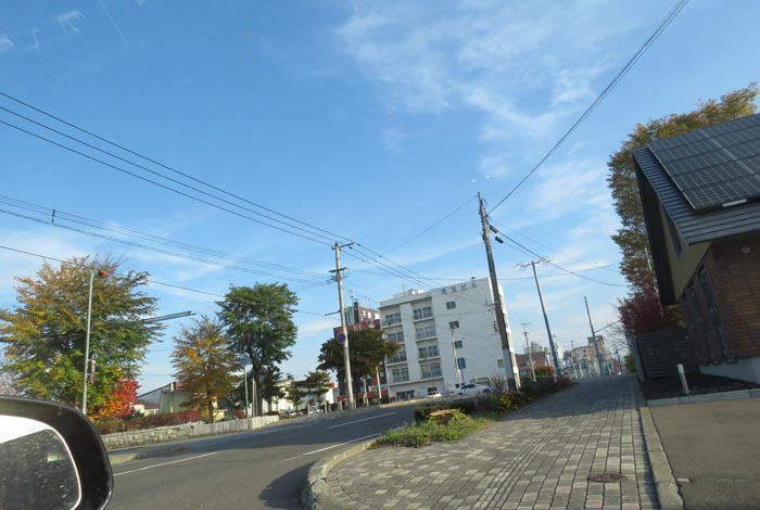 webnews今朝の北見／パレスビル方向