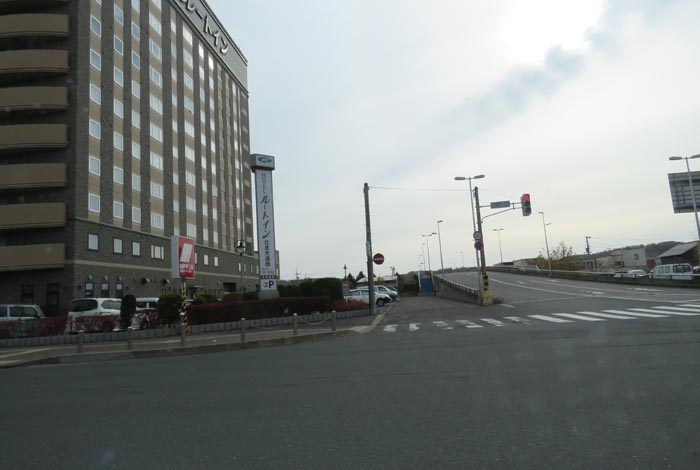 webnews今朝の北見/西4丁目通りの跨線橋側