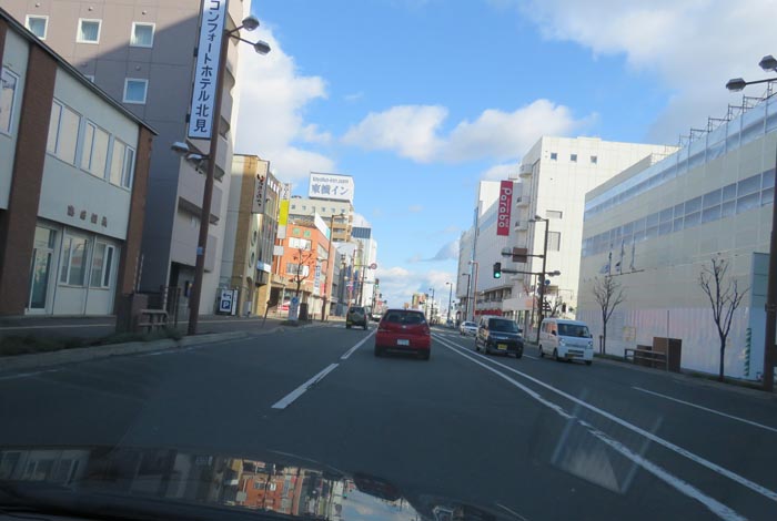 webnews今朝の北見/国道39号、大通り西2丁目交差点
