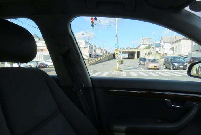 webnews今朝の北見/東9丁目歩道橋の交差点から左