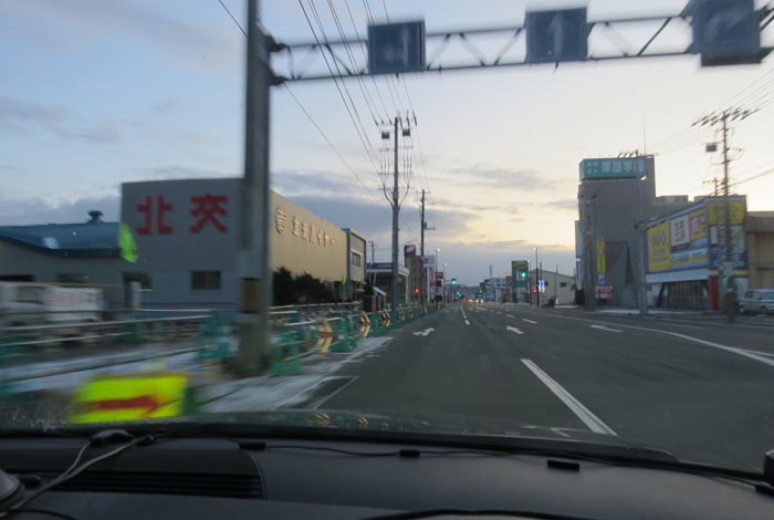 webnews今朝の北見／北交ハイヤー前