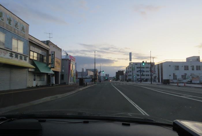 webnews今朝の北見／本町の北４条通り交差点