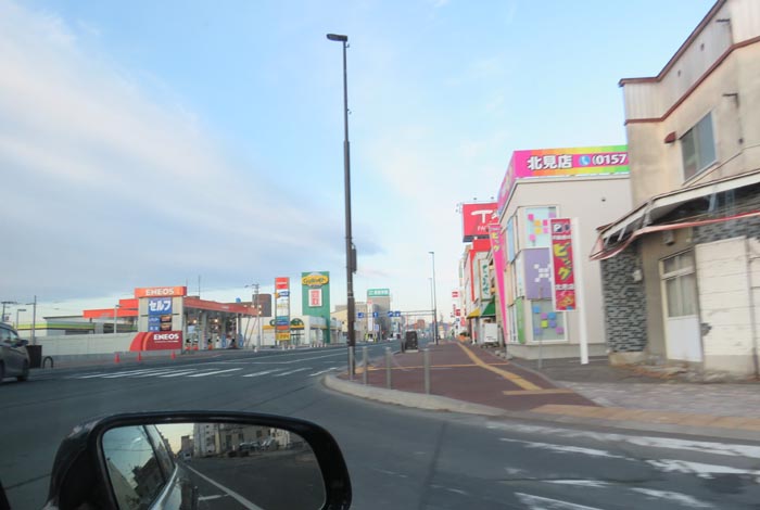 webnews今朝の北見／国道39号緑園通り方向