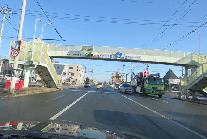 webnews今朝の北見/大通り東9丁目歩道橋