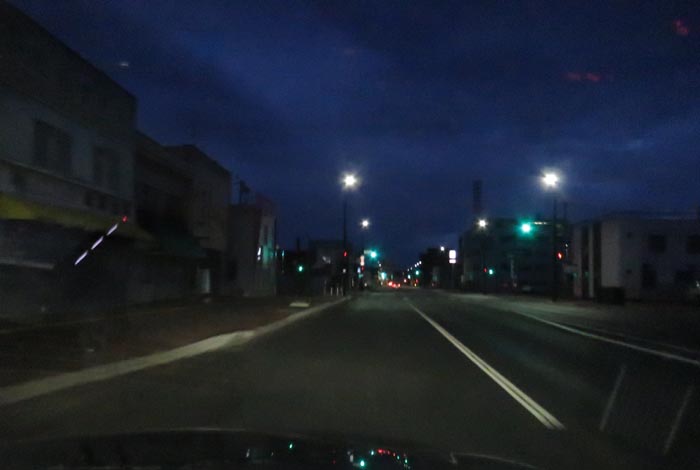 webnews今朝の北見／本町の北４条通り交差点