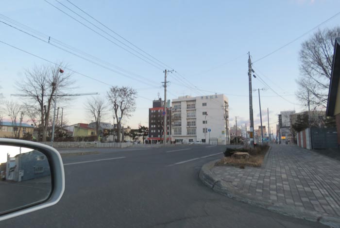 webnews今朝の北見／パレスビル方向